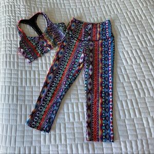 Onzie Yoga Pants and Sports Bra